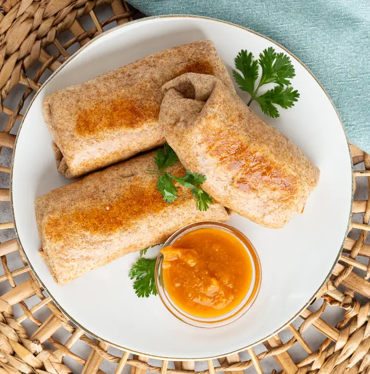 Cheesy Breakfast Burrito